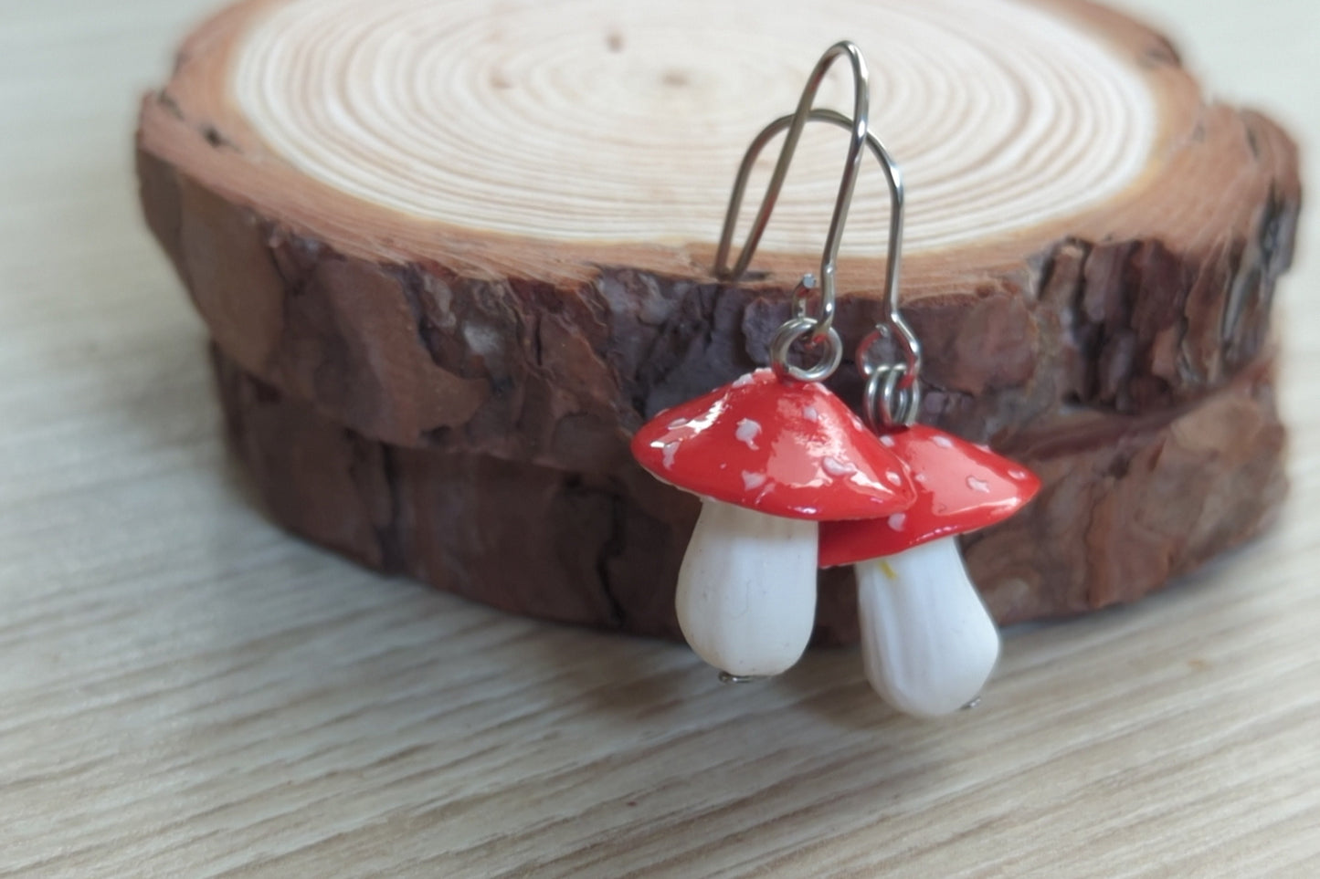 Magnificent mushrooms earrings