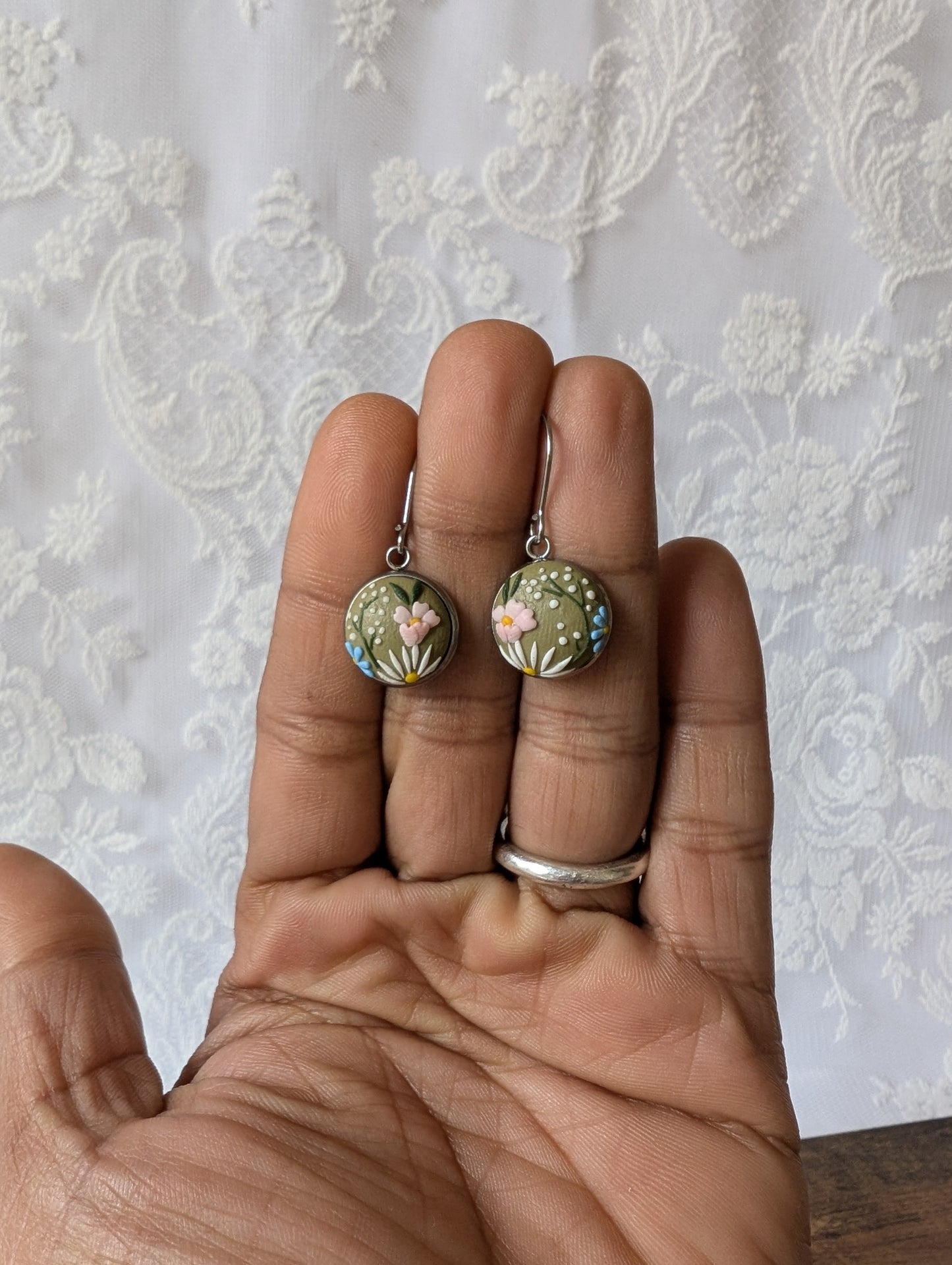 Wildflower Meadow Jewellery Set - Necklace & Earrings